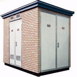 Kotak Substation Listrik Luar Ruangan Untuk Bangunan Bertingkat Tinggi / Konstruksi Sementara pemasok