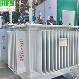 10 - 35KV Minyak Immersed Power Distribution Transformer Struktur Sealed Penuh Berliku Ganda pemasok