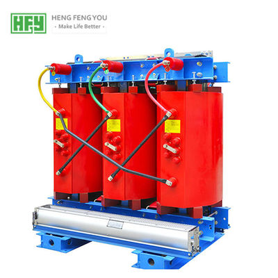 Kumparan tembaga tiga fase 400kva trafo distribusi daya tipe kering amorf 10kv / 11kv pemasok