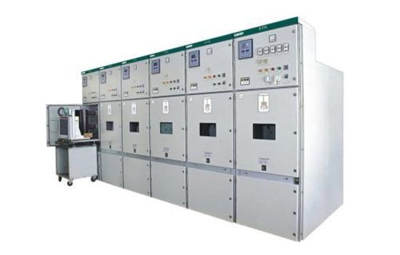 KYN28-12 Switchboard distribusi switchgear listrik berpelapis logam yang Dapat Ditarik Tertutup